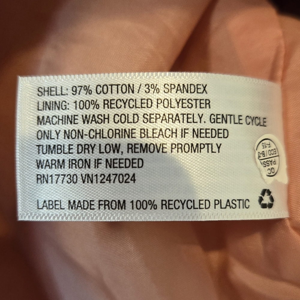 NEW Universal Thread Orange Utility Jacket Womens… - image 5